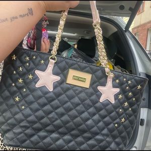 Black Betsy Johnson Bag